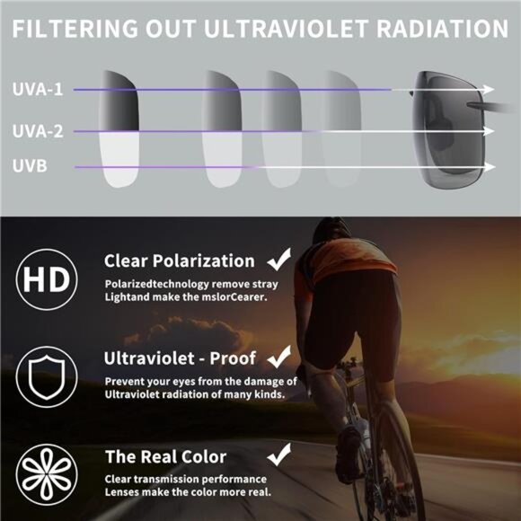 Flat Top Shield Sunglasses Square Mirror Rimless Glasses for Women Men - Picture 5 of 6